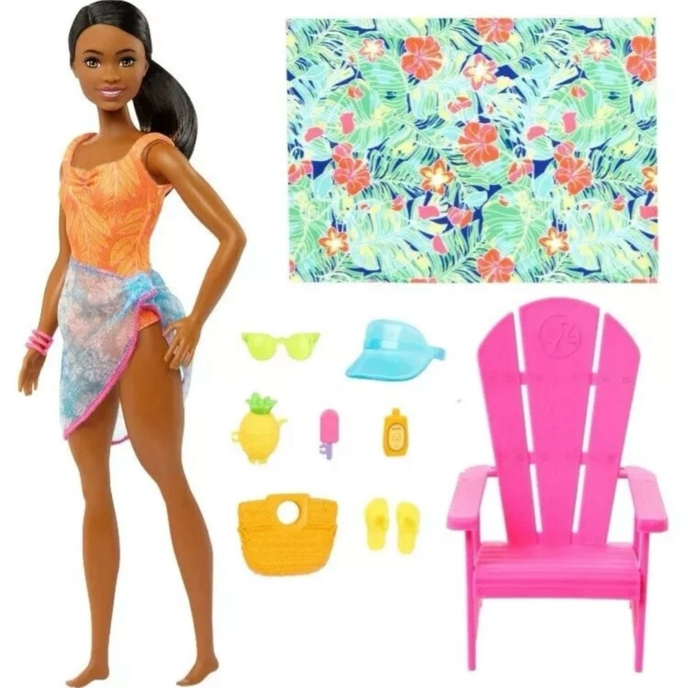 Barbie Pink Passport Tropical Style Doll